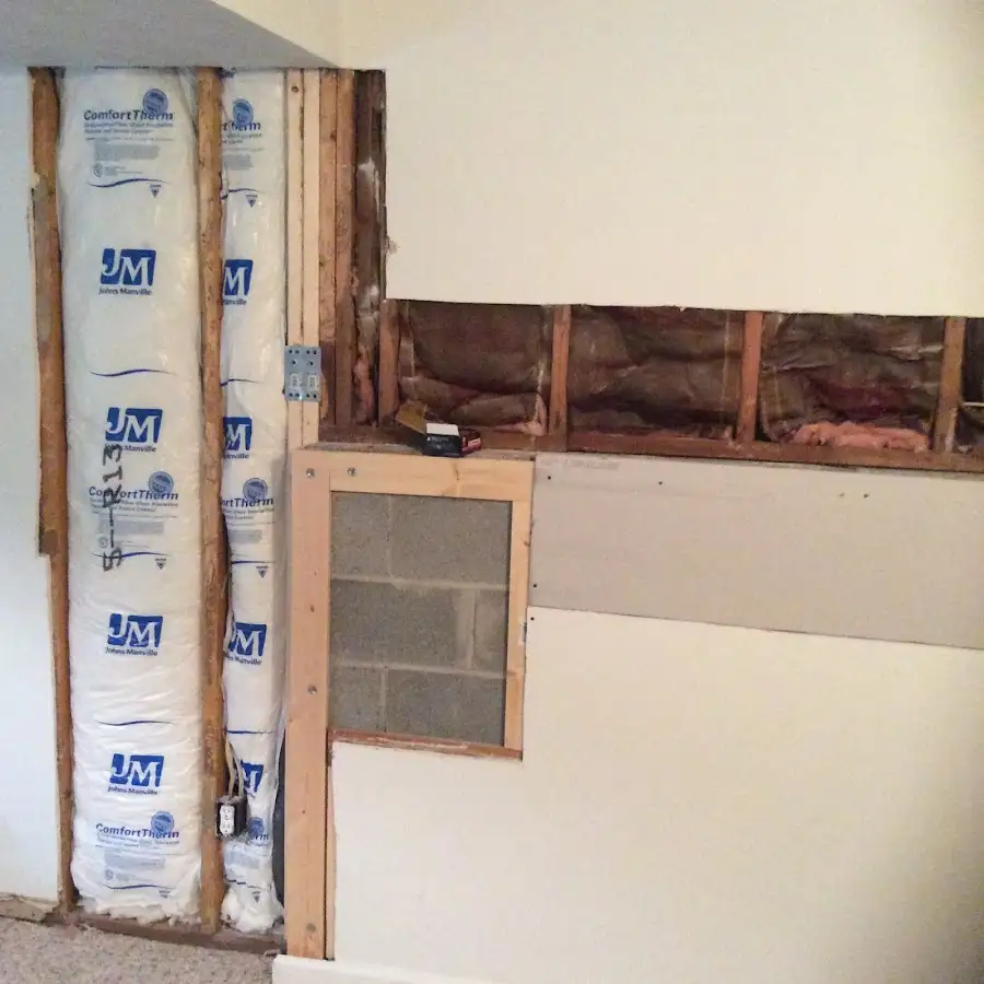 Wall insulation replacement during Odor Removal & Deodorization in Alliance